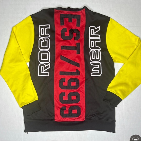 Rocawear pullover hoodie unisex size large y2k 100% polyester - Picture 2 of 11